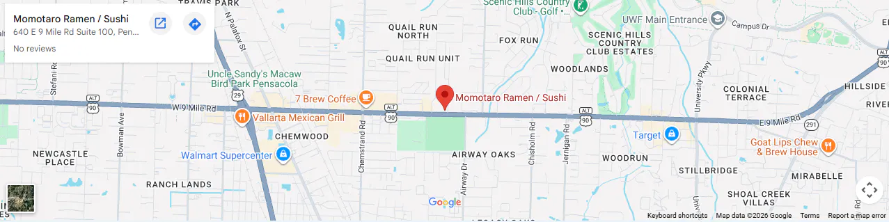 Location 640 E 9 Mile Rd Suite 100, Pensacola, FL 32514